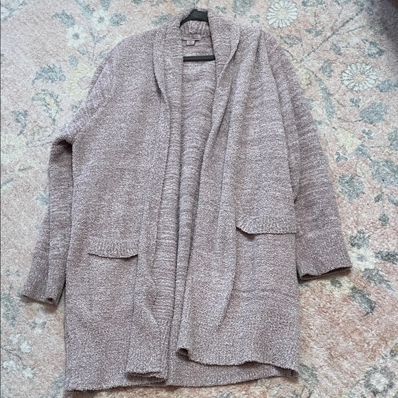 Barefoot Dreams Women's Cardigan in Soft Tan - Picture 1 of 3